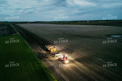 Air Seeder Planting Field 64221