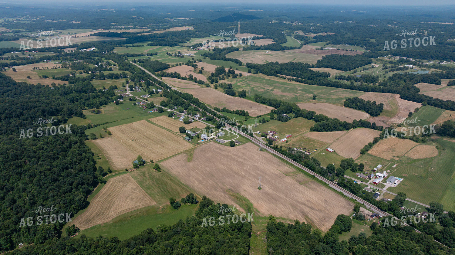 Aerial of Countryside 52942