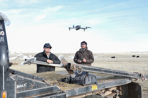 Farmers Flying Drone 117024
