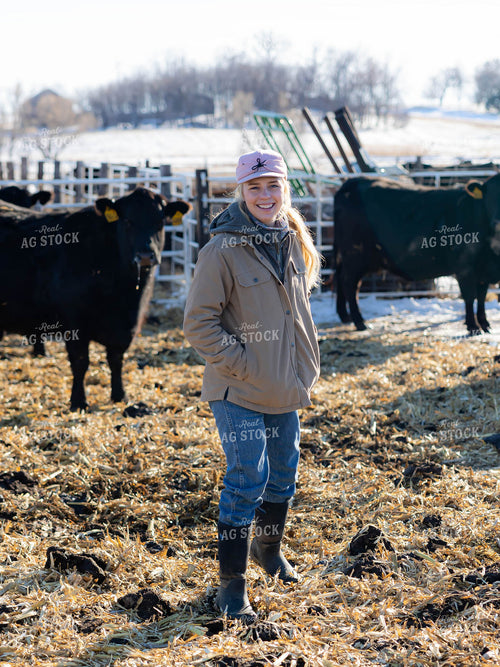 Rancher in Cattle Fence 70229