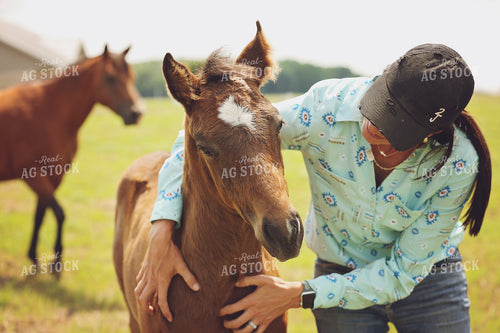 Female Rancher with Foal 127062