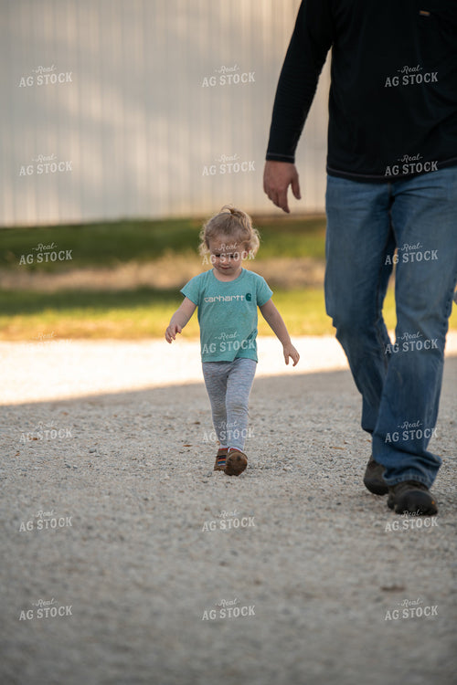 Farmer with Kid 76456