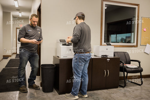 Employees Talking in Office 7894