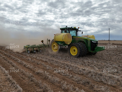 Strip Tilling Wheat Stubble 239190