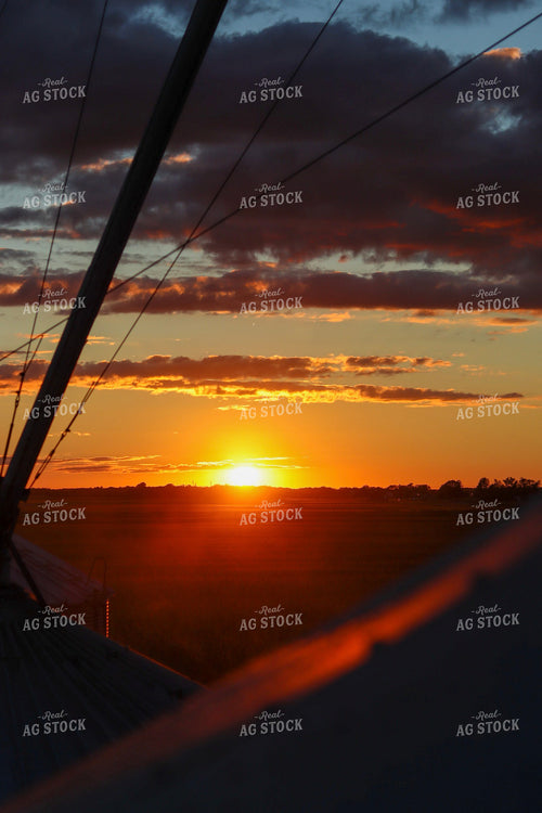 Scenic Farm Sunset 109026