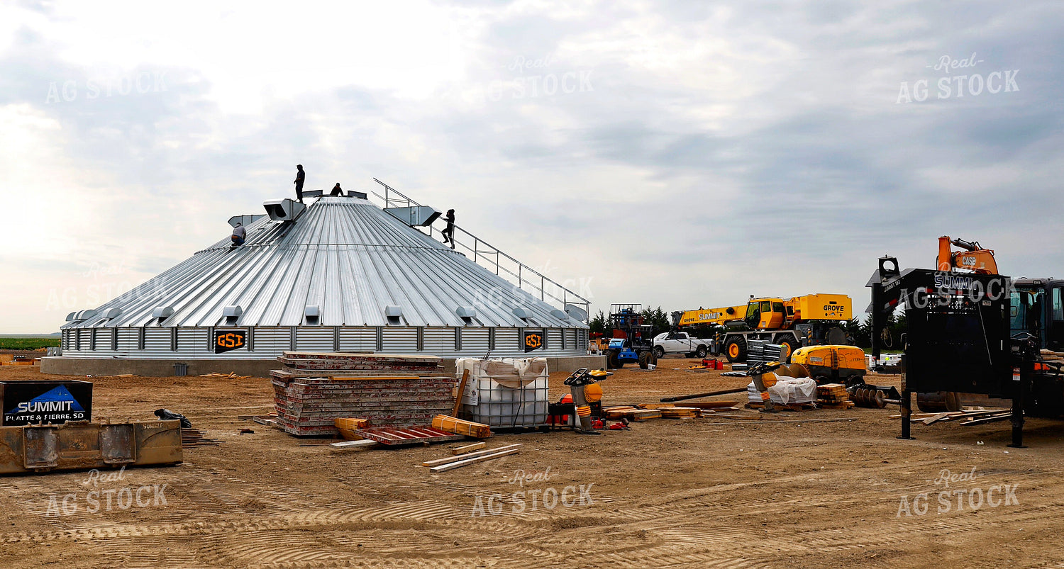 Grain Bin Construction 141681