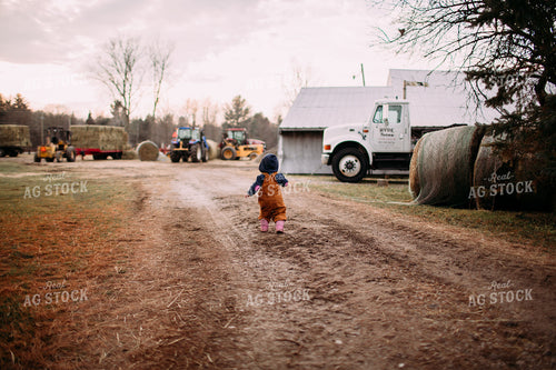 Farm Kid Walking 169041
