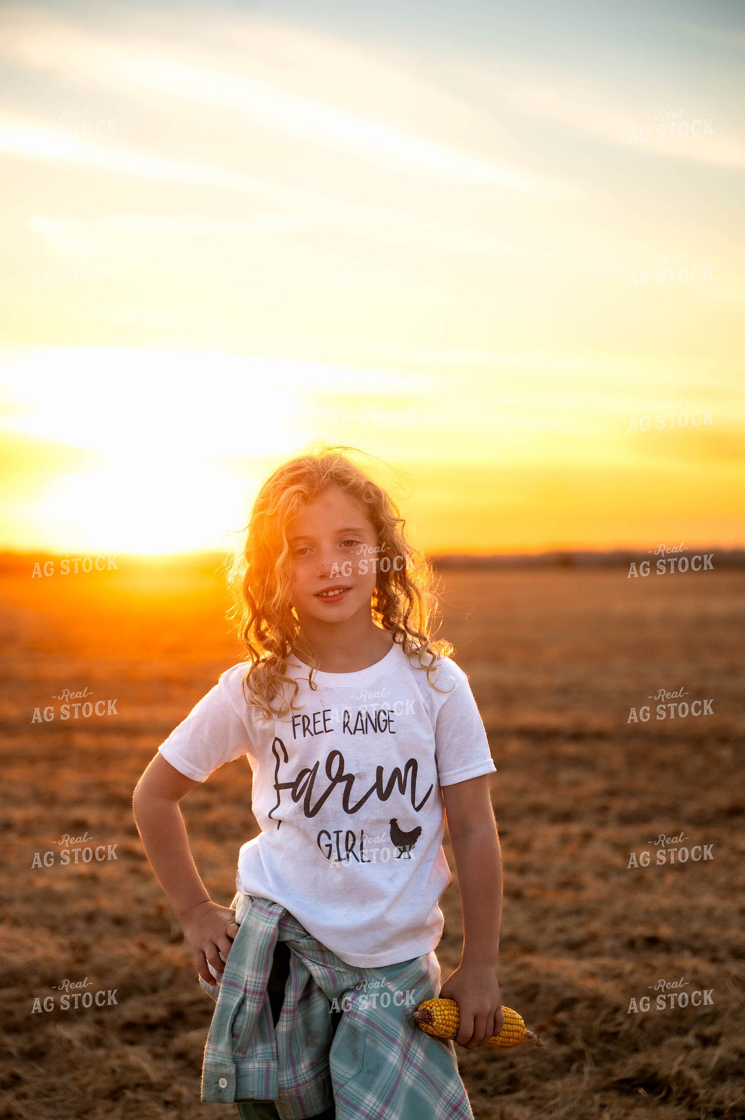 Farm Kid in Field 115589