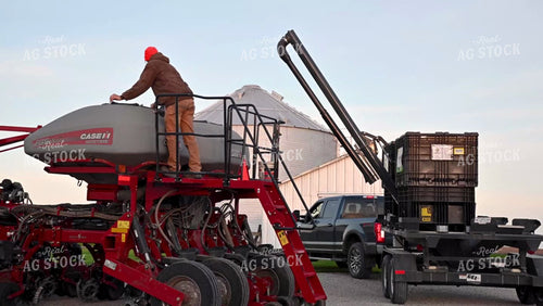 Loading the Planter with the Seed Tender - 132