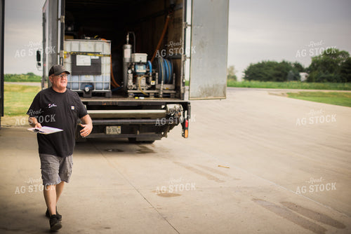 Retailer by Delivery Truck 7944