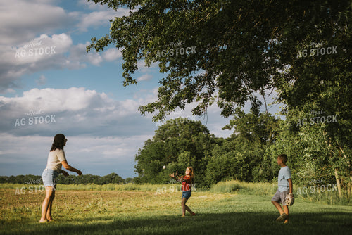 Farm Family Playing 8752