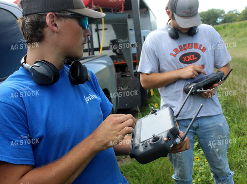 Farmers Flying Drone 141049