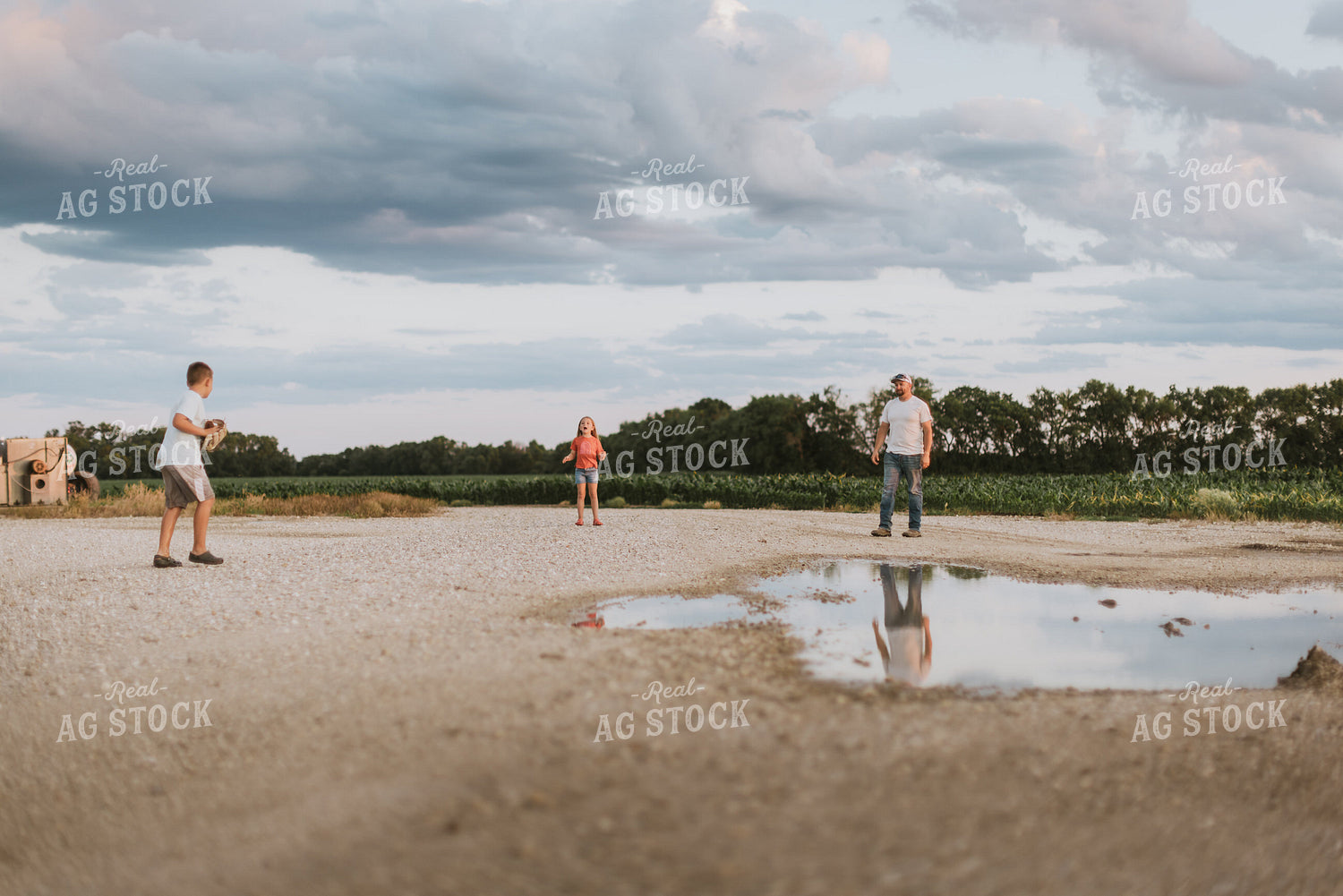 Farm Family Playing 8850