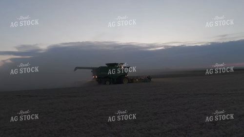 Wheat Harvest at Dusk 239248