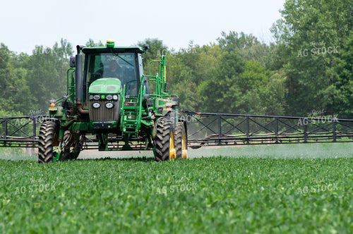 Sprayer Spraying Summer Soybeans 103017