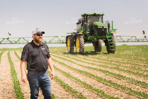 Applicator by Sprayer in Field 8033