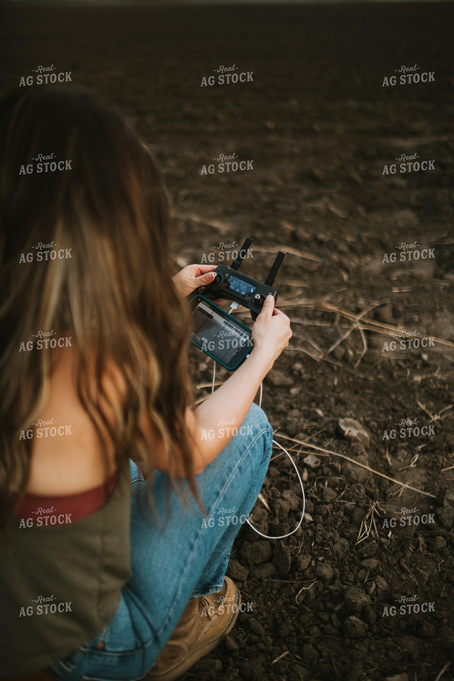 Farmer with Drone 5618