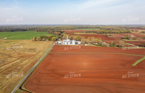 Aerial View of Farmland 79227