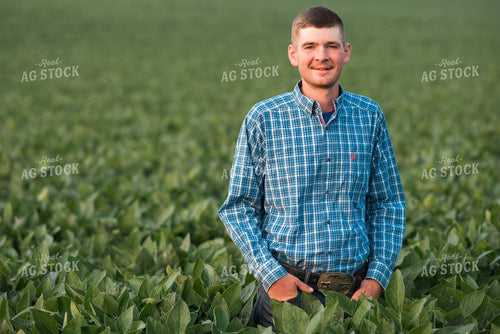 Farm Kid in Beans 76744