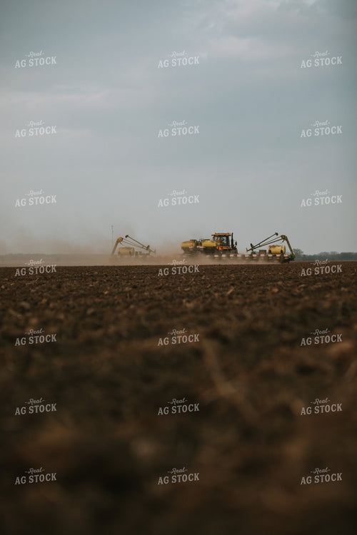 Planter in Field at Sunset 5719