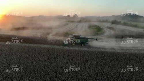 Aerial of Corn Harvest 149120