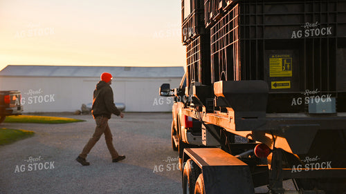Loading the Seed Tender with the Skidsteer 25329