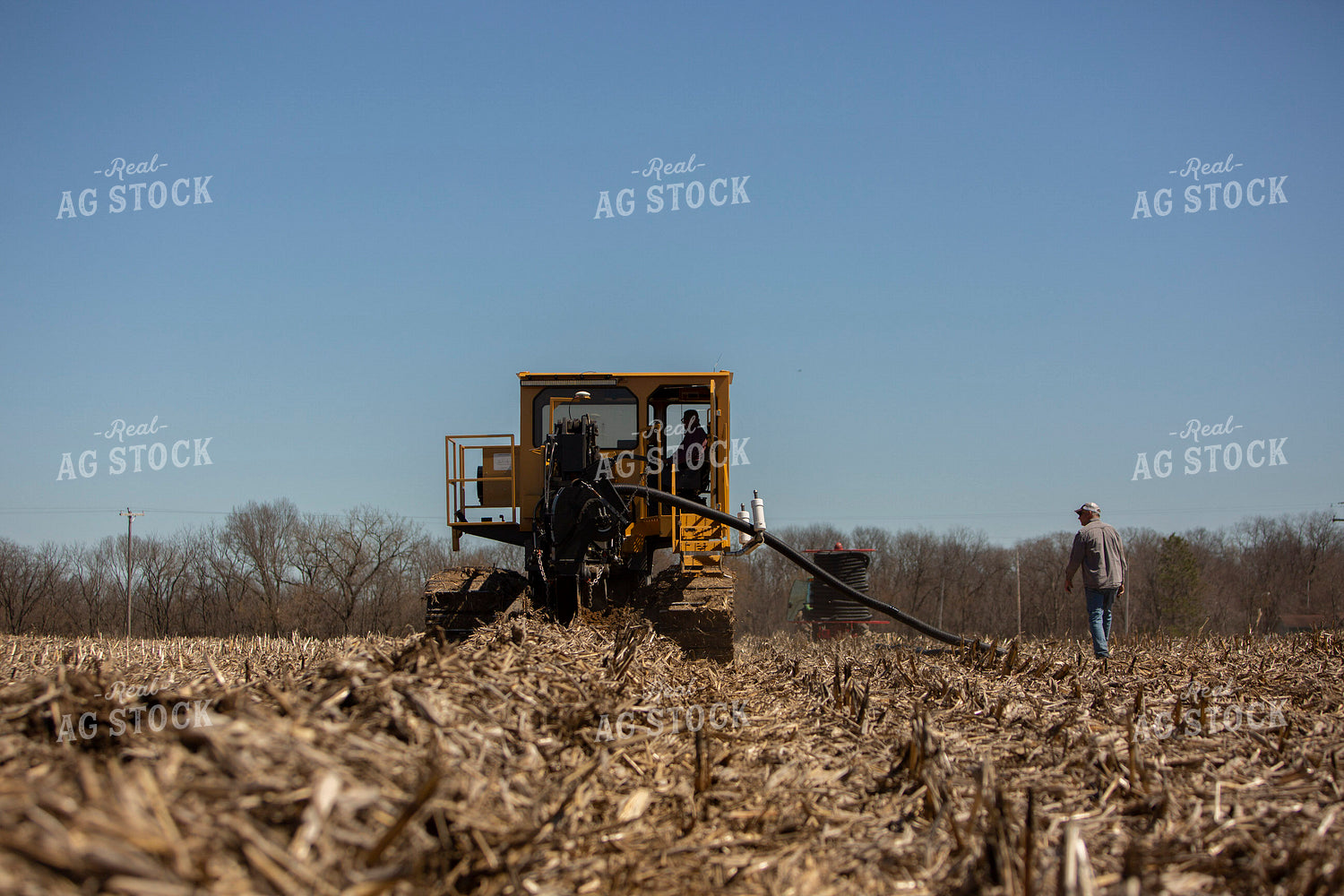 Installing Field Drainage Tile 7239