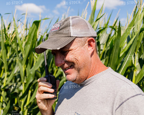 Farmer Talking on Radio 231001