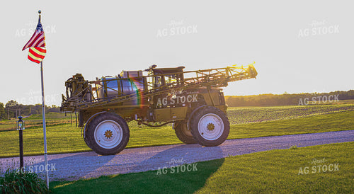 Sprayer in Farm Driveway 84016