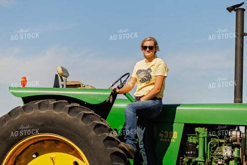 Farmer on Tractor 93225