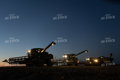 Harvest Machinery at Night 77300