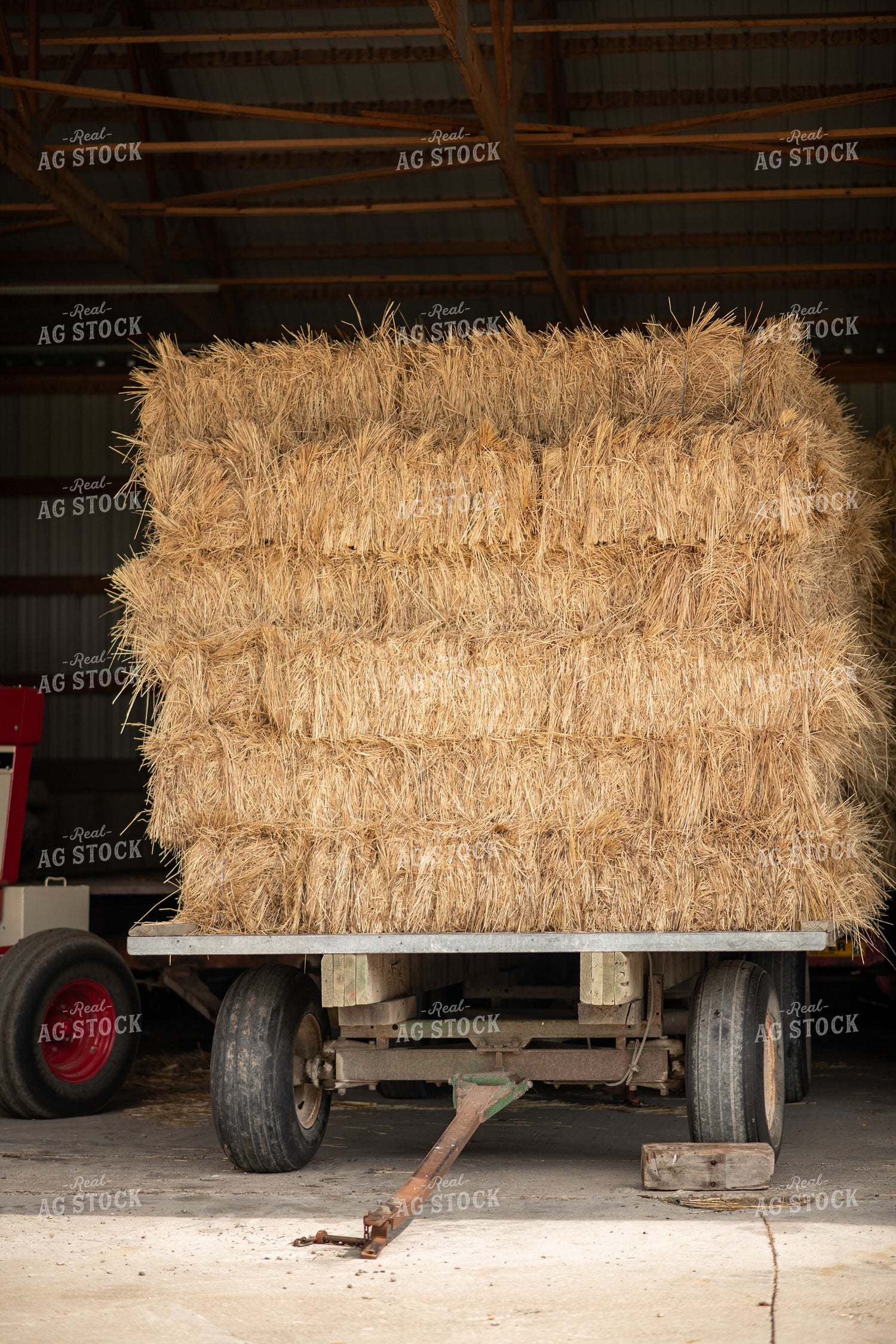 Hay Bales on Trailer 76746
