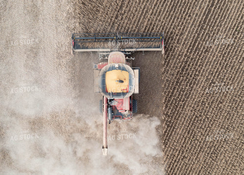 Aerial Corn Harvest 79569