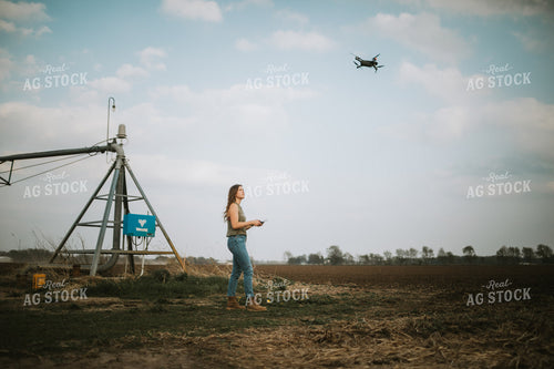Farmer with Drone 5612