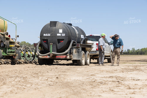 Farmers Talk by Planter 79785