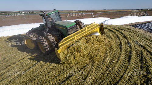 Compacting Silage 56516