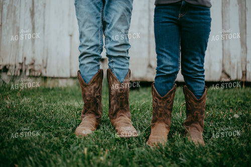 Cowboy Boots in Grass 111013