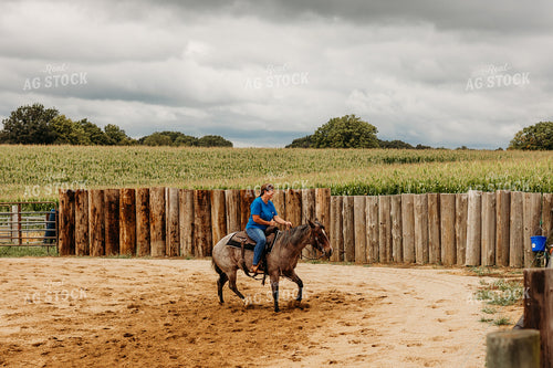 Rancher on Horseback 281007