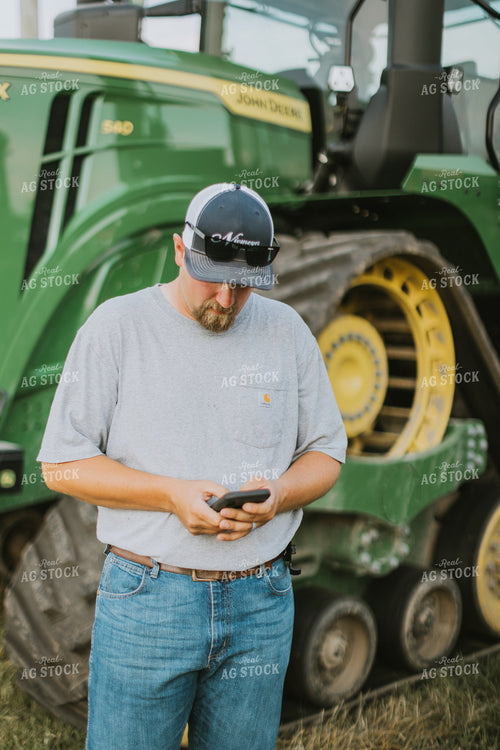 Farmer Using Phone 7773