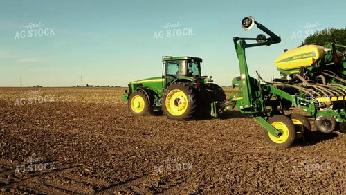 Driving through Field with Planter 2954
