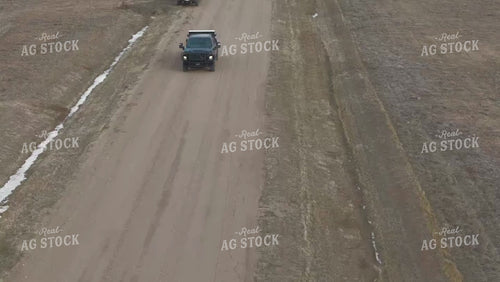 Truck Driving on Dirt Road 239159