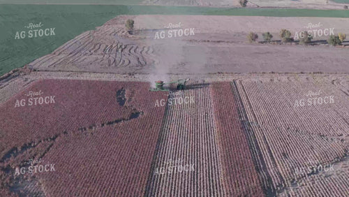 Aerial of Milo Harvest 239066