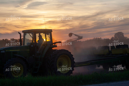 Planting at Sunset 132122