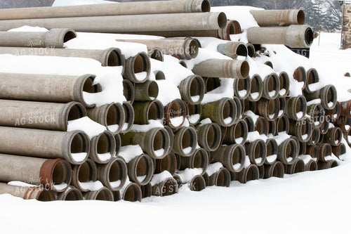 Irrigation Equipment in Snow 157271
