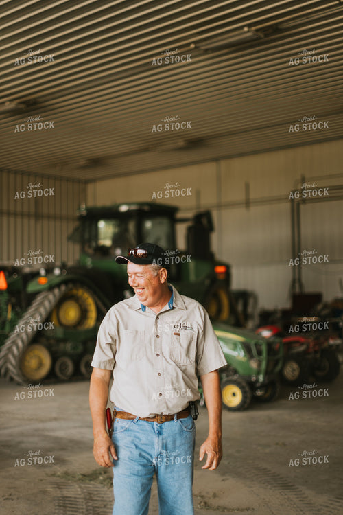 Farmer in Shed 7746