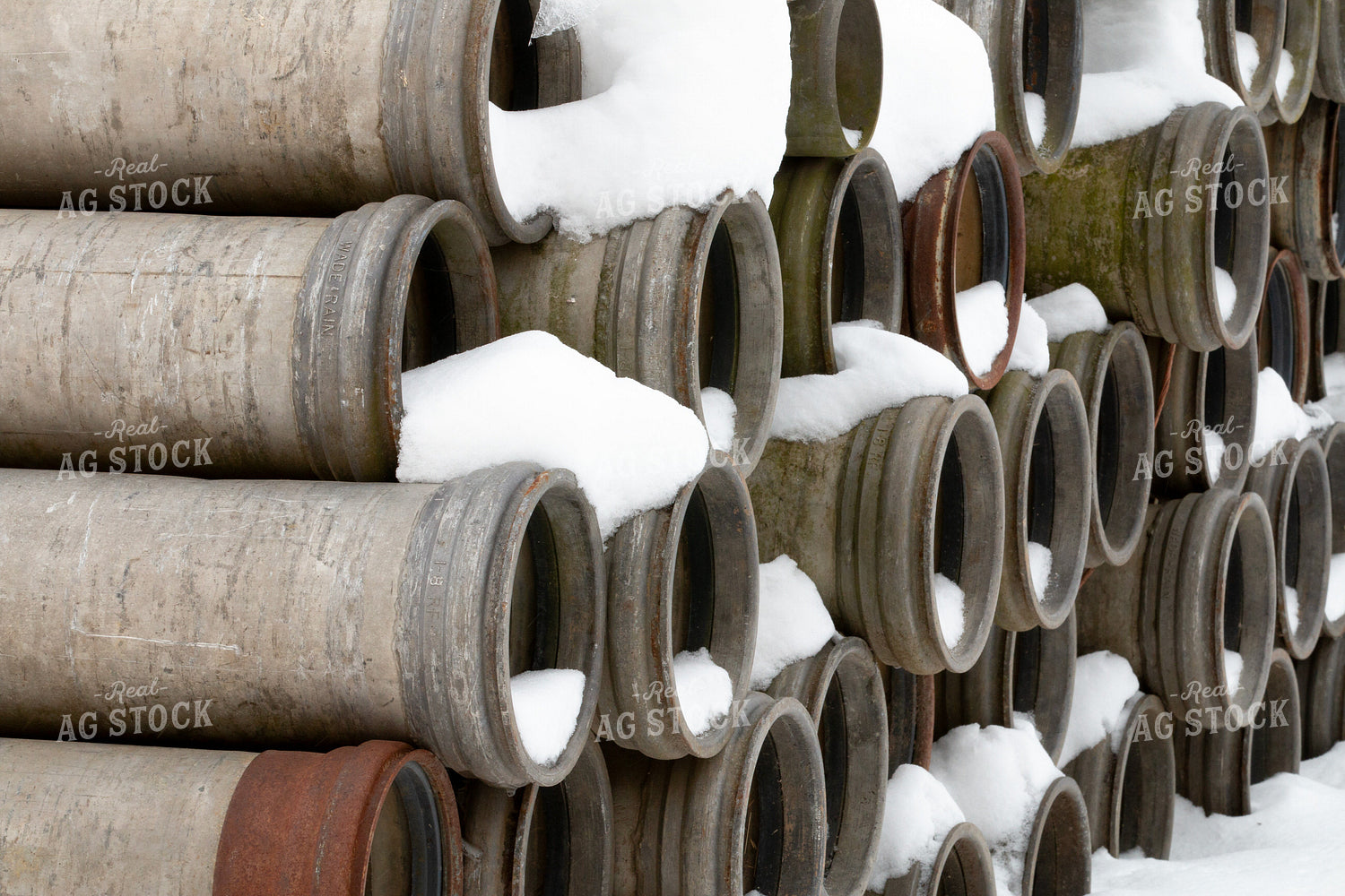 Irrigation Equipment in Snow 157272
