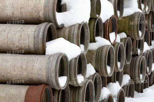 Irrigation Equipment in Snow 157272