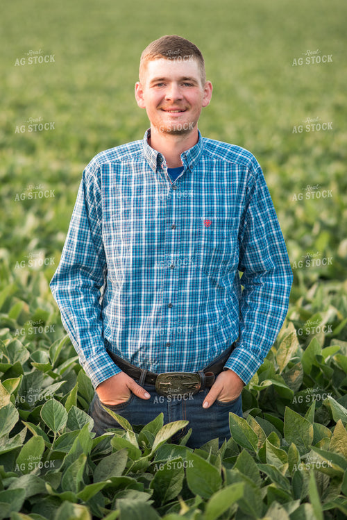 Farm Kid in Beans 76742