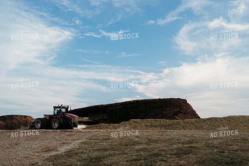 Packing Silage Pile 196361