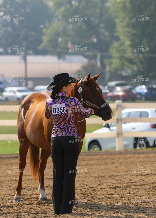 Equestrian With Horse 160069